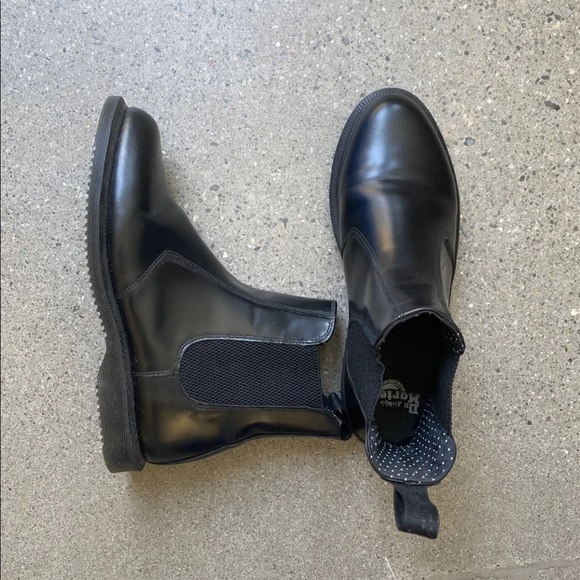 Dr. Martens | Shoes | Dr Marten Flora Chelsea Boots Size 42 | Poshmark